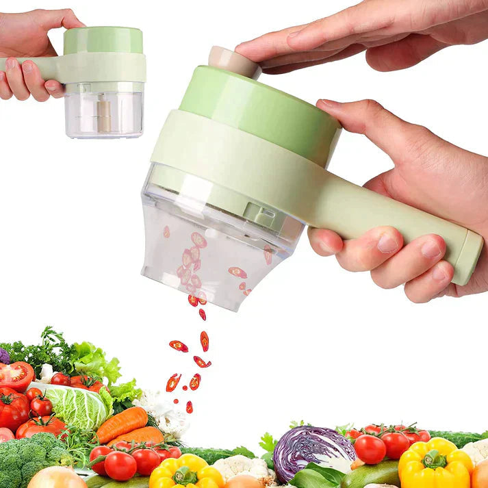 ChopMaster Pro: 4-in-1 Vegetable Slicer