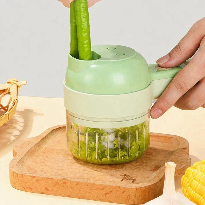 ChopMaster Pro: 4-in-1 Vegetable Slicer