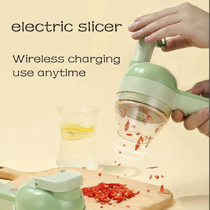 ChopMaster Pro: 4-in-1 Vegetable Slicer