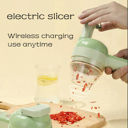 ChopMaster Pro: 4-in-1 Vegetable Slicer